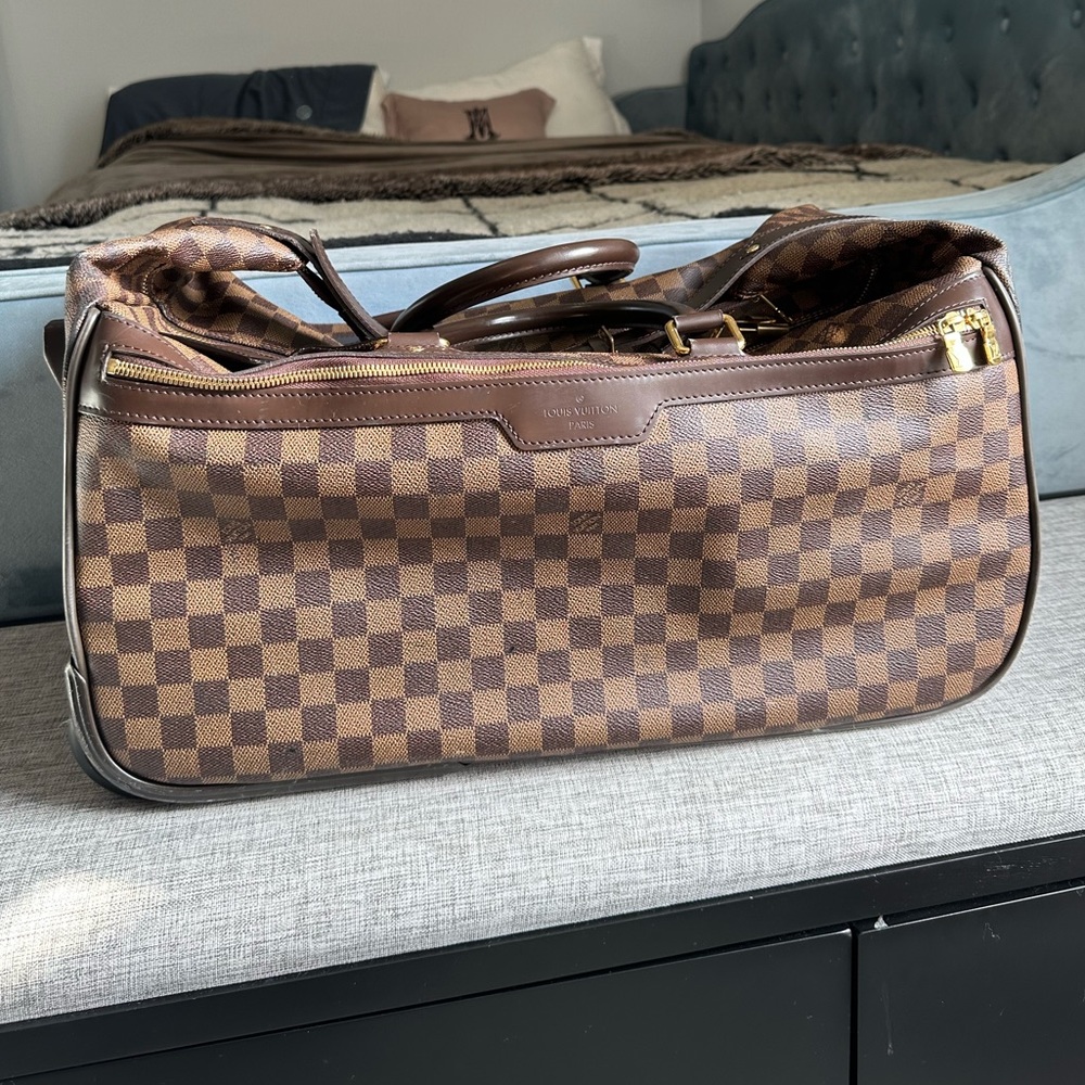 Louis Vuitton Damier Ebene Eole 50 Rolling Duffle Bag